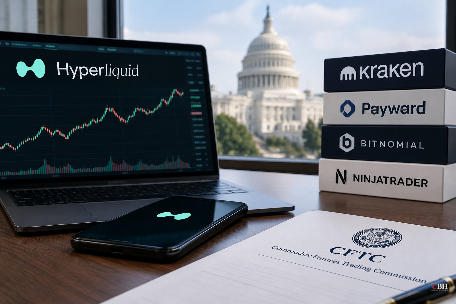 Hyperliquid's US Route Runs Through Kraken Parent Payward, Bitnomial and NinjaTrader, Pending CFTC Approval