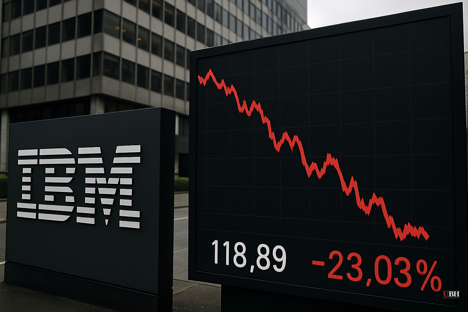 IBM Stock Crash Was the Worst in Company History, Trading Data Shows