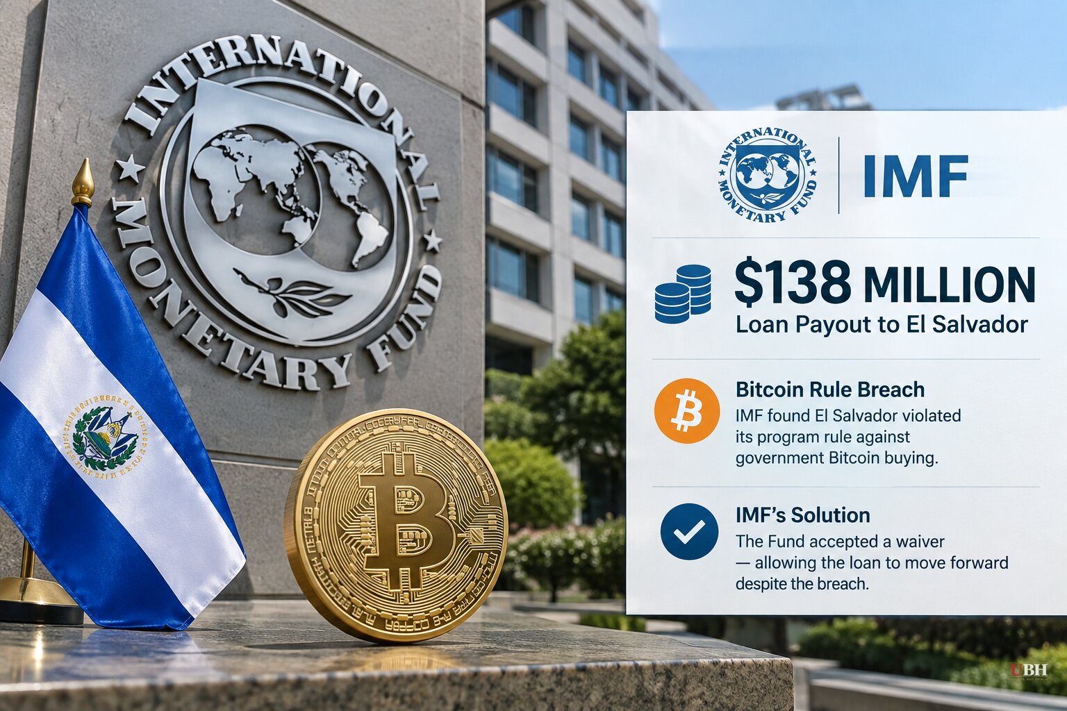 IMF Approves $138 Million for El Salvador After Waiving Its Own Bitcoin Rule Breach