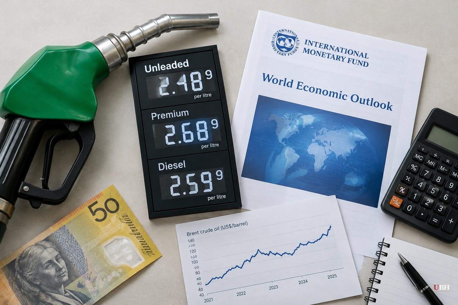 IMF oil scenario of US$130 a barrel could add 30c a litre to Australian petrol, economists say