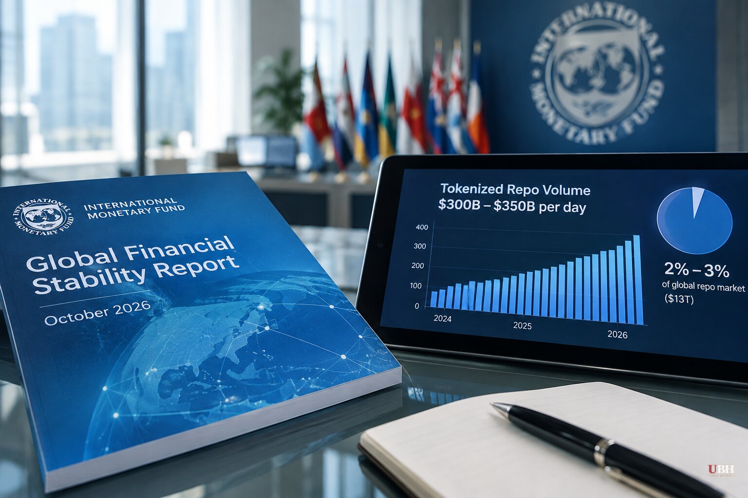 IMF Puts Tokenized Repo Volume at $300 Billion to $350 Billion a Day, Warns Market Is Small and Fragmented