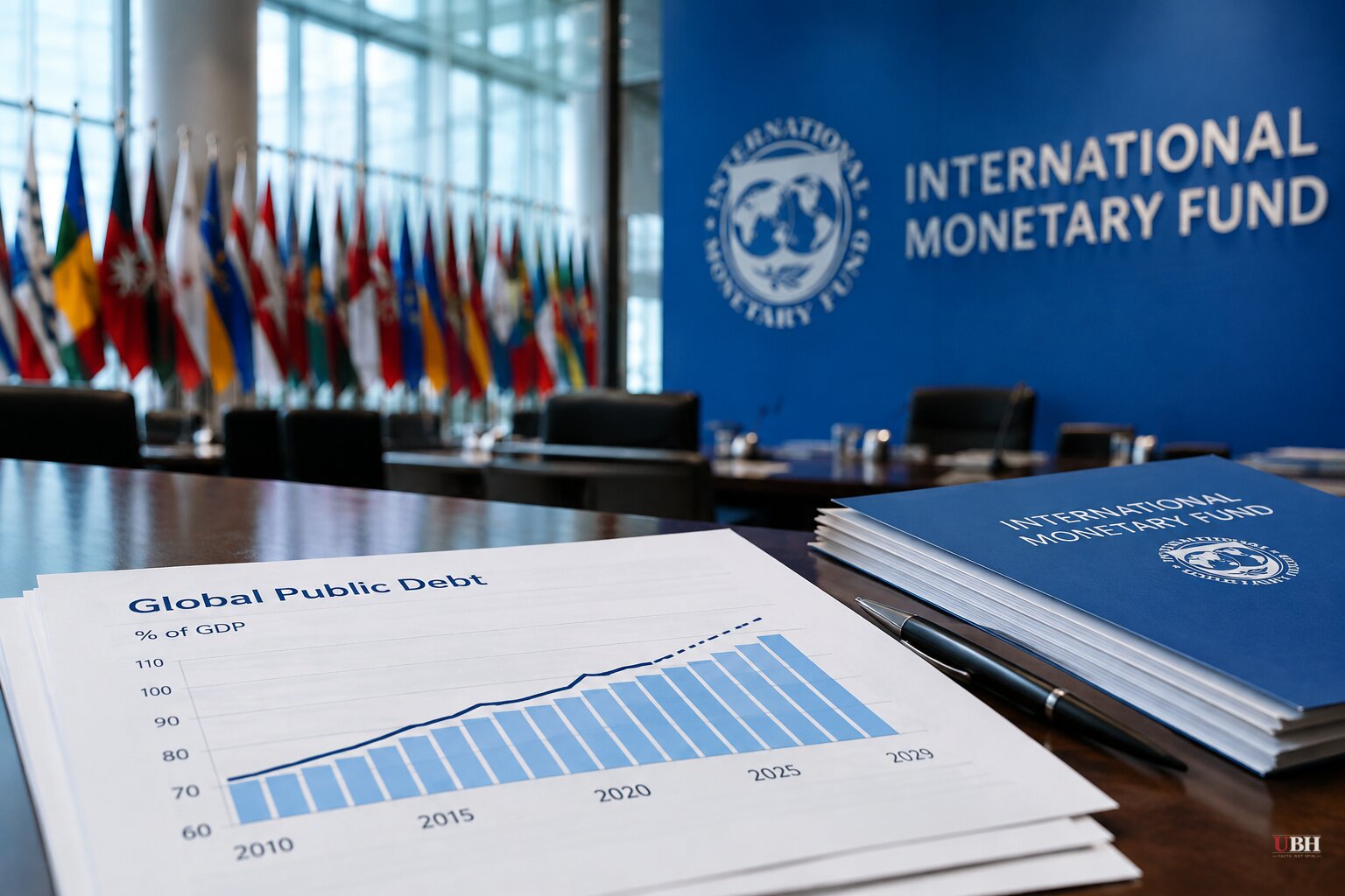 IMF Says Global Public Debt Will Top 100% of GDP by 2029, Two Years Sooner Than Previously Forecast