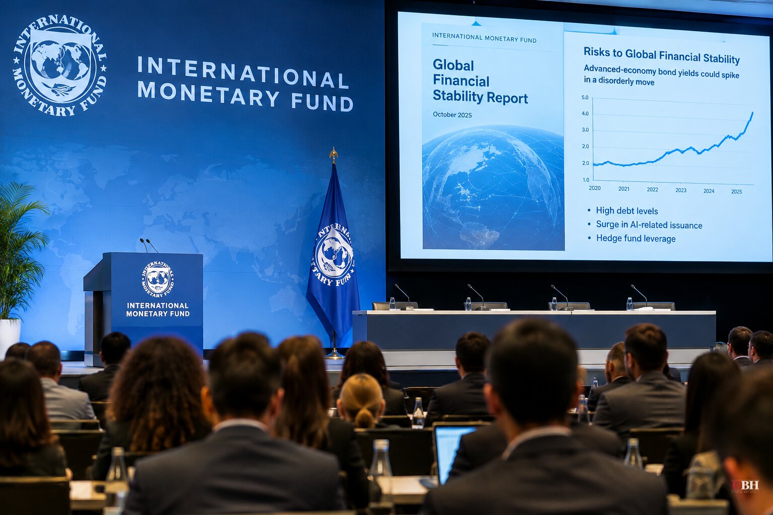 IMF Warns Advanced-Economy Bond Yields Could Spike in a Disorderly Move, Citing Debt, AI Issuance and Hedge Fund Leverage