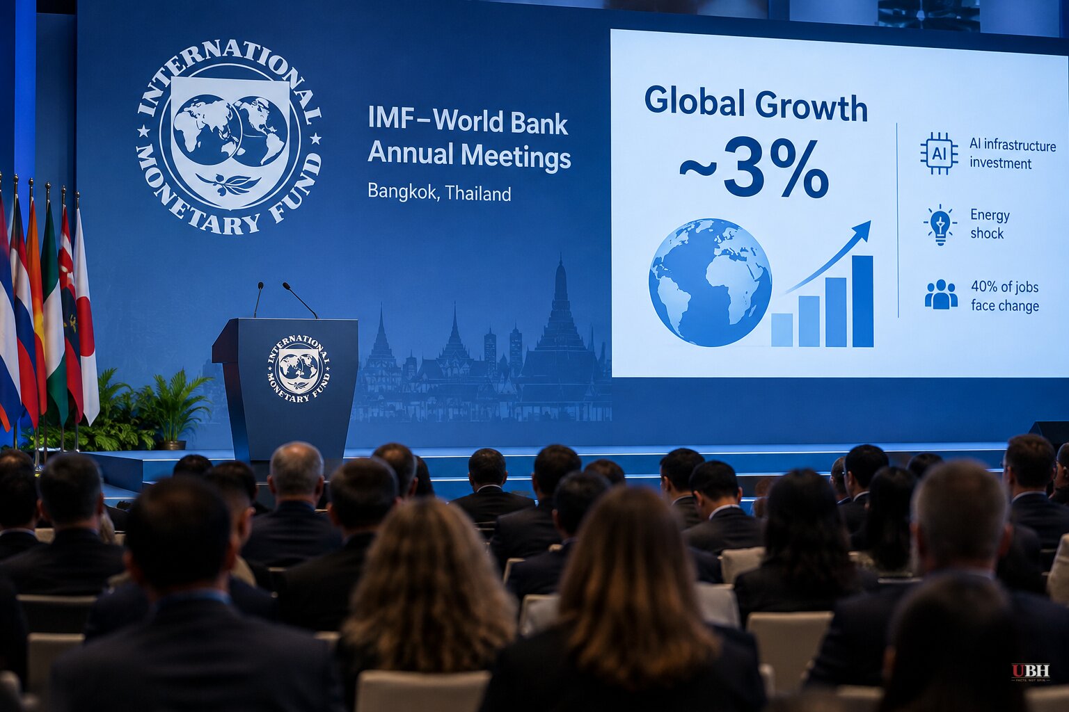 IMF's Georgieva Says AI Spending Is Holding Global Growth Near 3% as 40% of Jobs Face Change