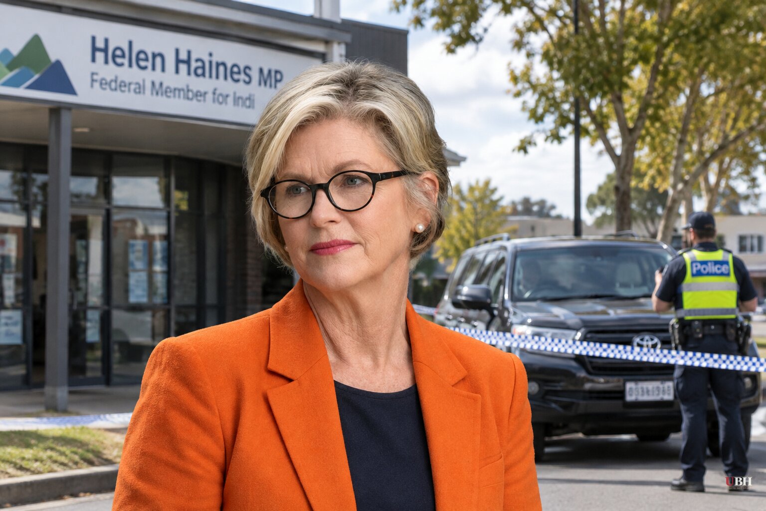 Independent MP Helen Haines critically injured after car strikes her outside Wangaratta office, driver arrested