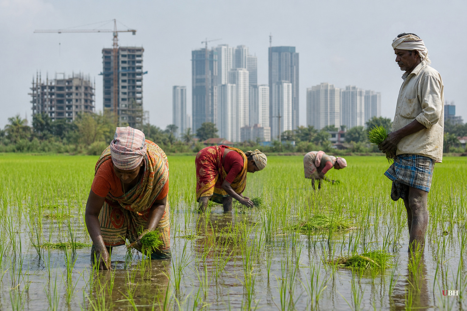 India Added 104 Million Jobs Since 2019, Mostly Farming and Low-Skill Work. AI Threatens What's Left In The Middle
