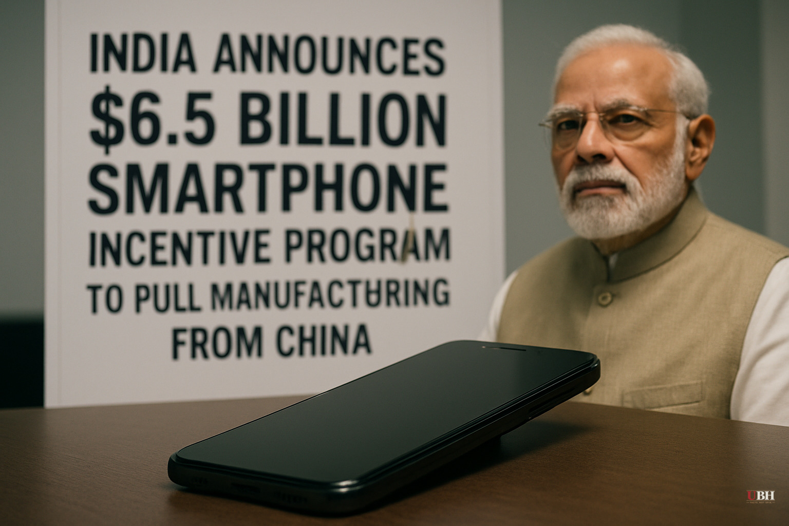 India Announces $6.5 Billion Smartphone Incentive Program to Pull Manufacturing From China
