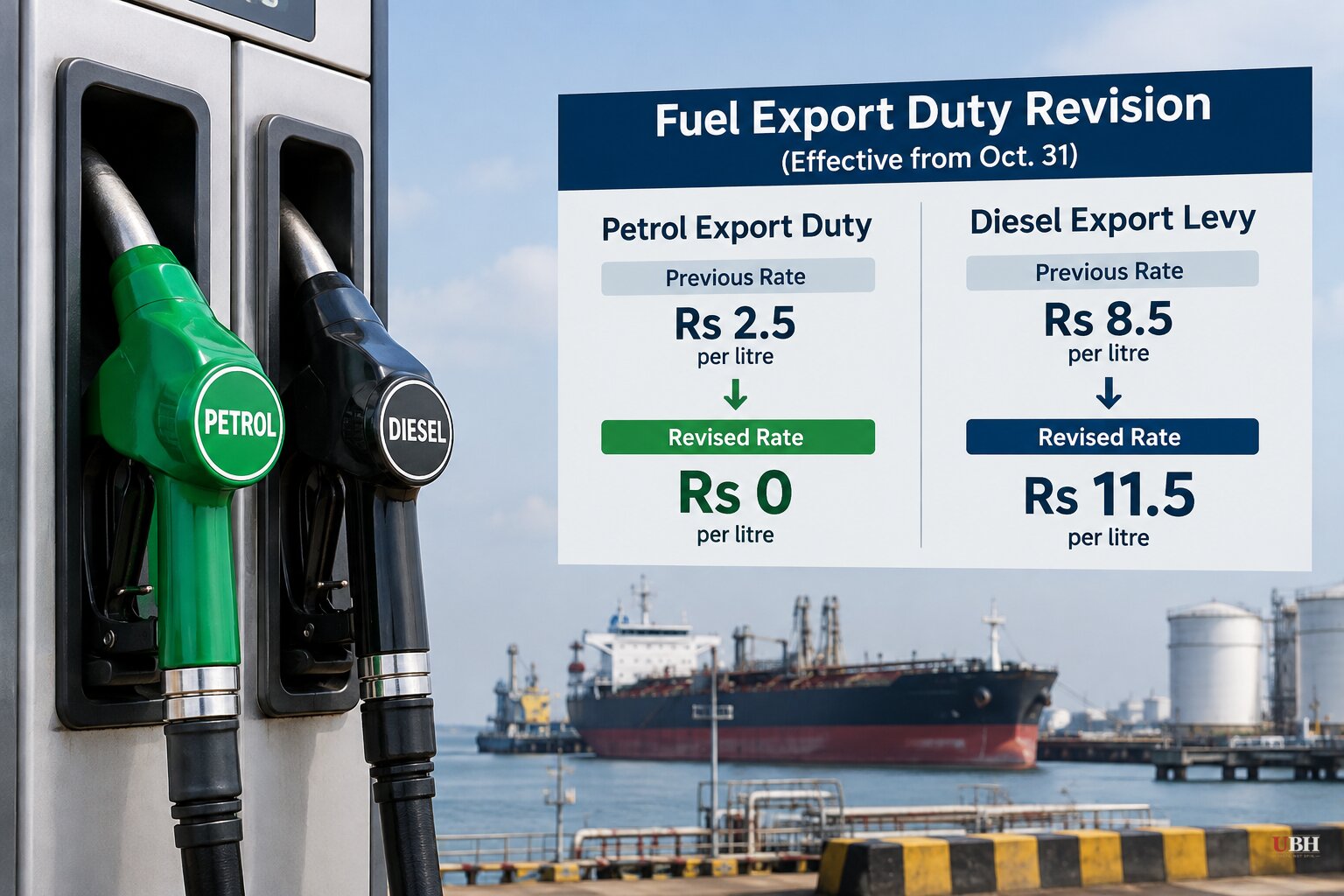 India Scraps Petrol Export Duty, Raises Diesel Levy to Rs 11.5 a Litre in Latest Fortnightly Revision