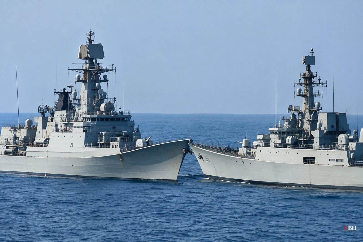 India Summons Pakistan Envoy After Navy Vessel Collides With Frontline Indian Warship in Arabian Sea