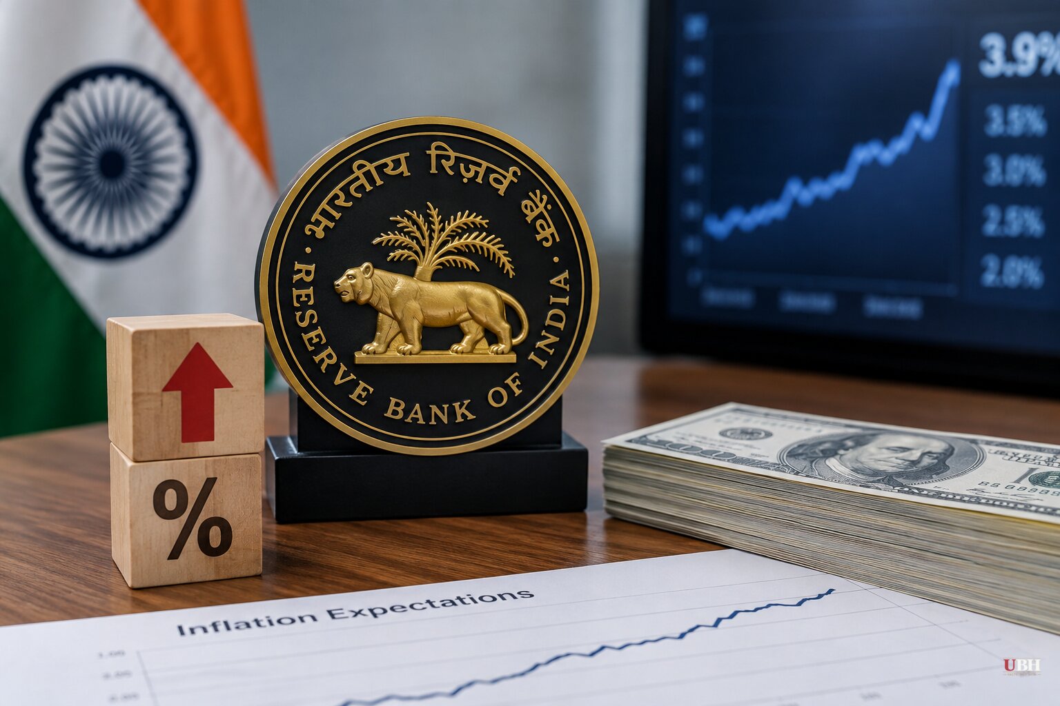 India's Central Bank Hikes Rates First Time Since 2023 as US Inflation Expectations Hit Three-Year High