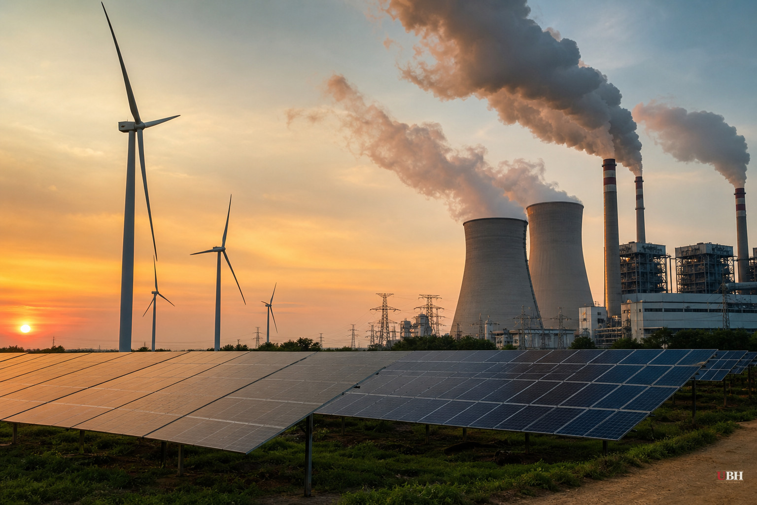 India's Clean Power Capacity Now Beats Fossil Fuels, But Coal Still Makes 70% of the Electricity