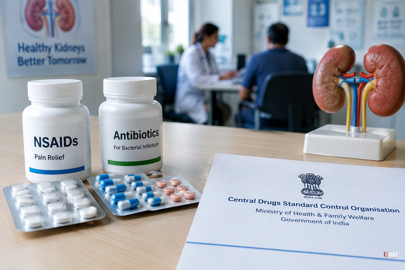 India's Drug Regulator Warns Against Self-Medicating With Painkillers and Antibiotics Over Kidney Risk