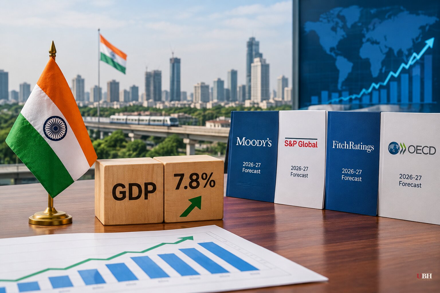 India's Economy Grew 7.8% Last Quarter. Global Forecasters Still Can't Agree on What Happens Next