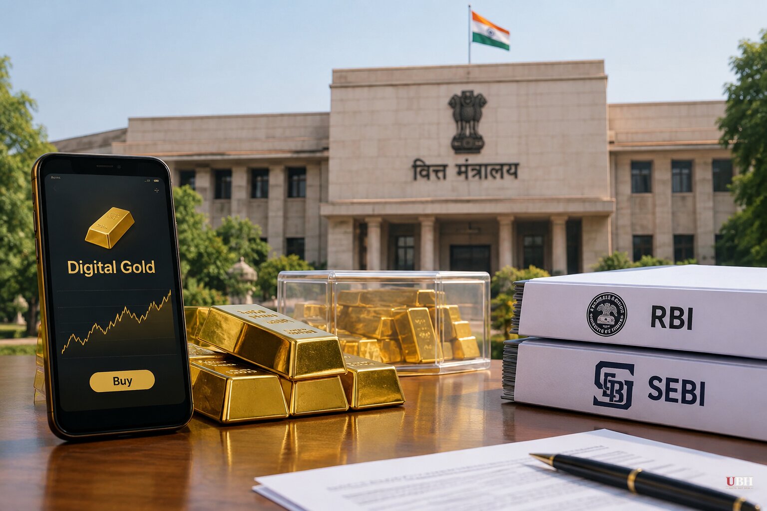 India's Finance Ministry Moves to Bring $3 Billion Digital Gold Market Under RBI and SEBI Oversight