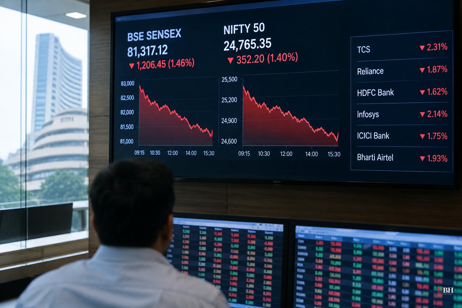 India's Sensex Hits 6-Month Low as Oil Surges Past $108, Erasing Rs 17 Lakh Crore in a Month