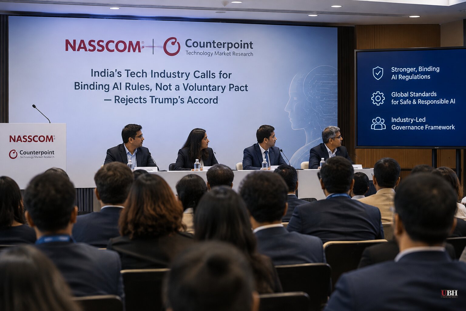 India's Tech Leaders Reject Trump's Voluntary AI Pact, Push for Binding Rules Instead