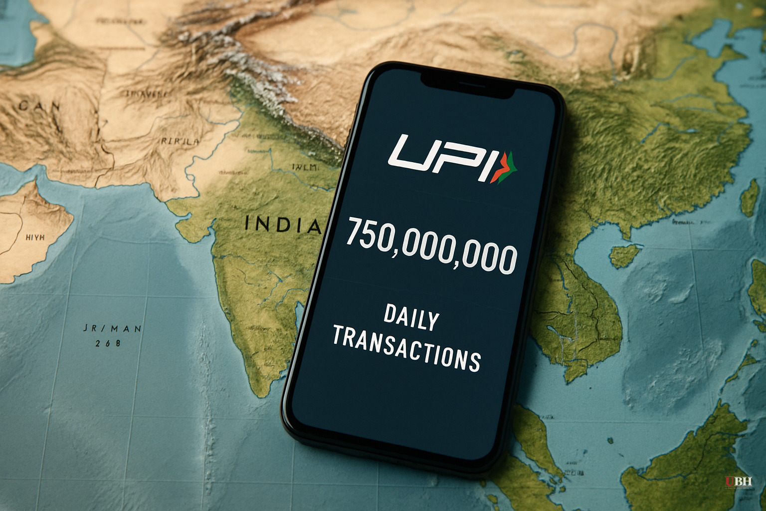 India's UPI Hits 750 Million Daily Transactions. Its CEO Says AI Gets It to One Billion.