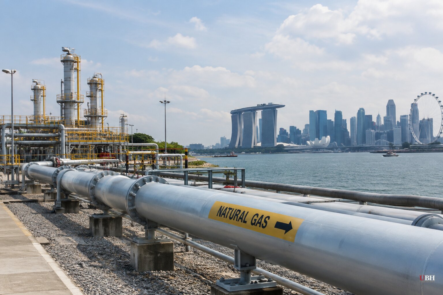 Indonesia Cuts Pipeline Gas Exports to Singapore by 31 BBTUD, Starting Oct. 24