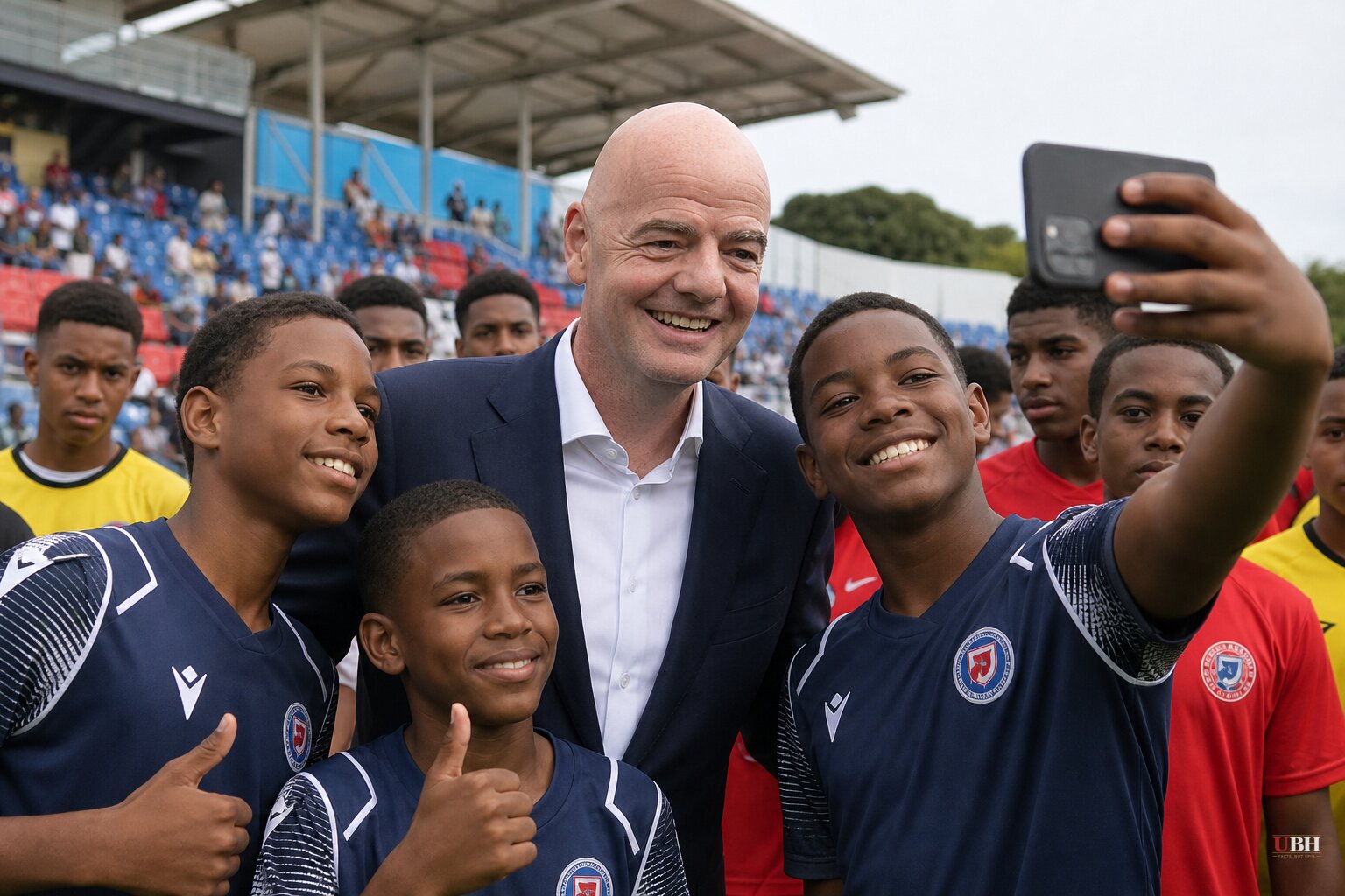 Infantino Ignores CONCACAF Chief's Request, Shows Up at Caribbean Youth Tournament Anyway