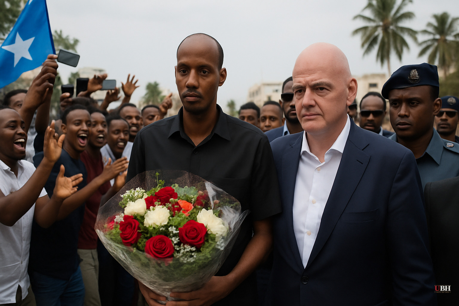 Infantino Tells World Cup Critics to 'Chill' as Barred Somali Referee Arrives Home to Hero's Welcome in Mogadishu