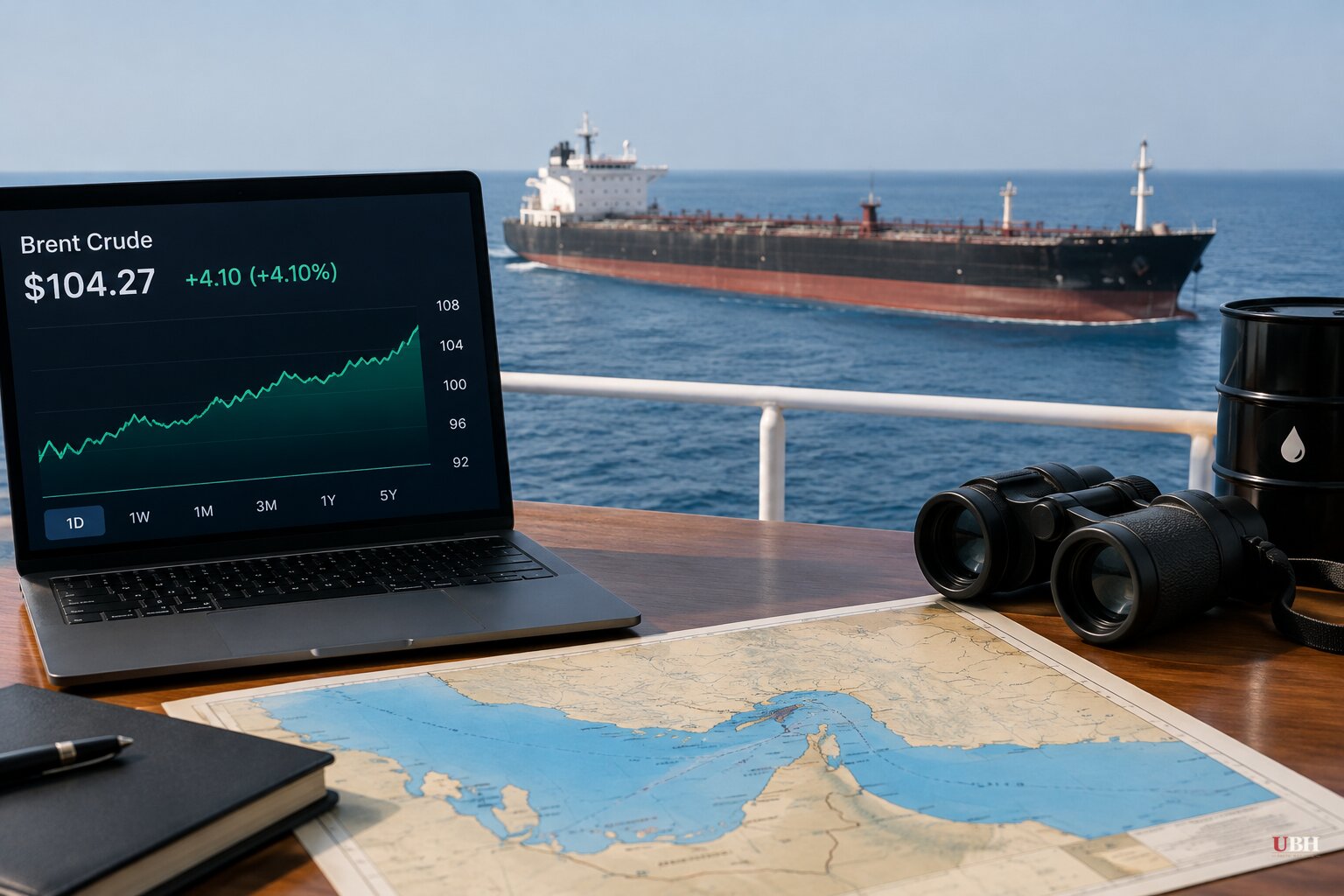Iran and Houthis Escalate Gulf Attacks; Trump Rules Out Strikes Before Midterms as Brent Settles at $104.27