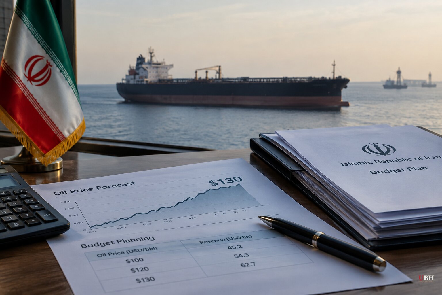 Iran Budget Planners Weigh $130 Oil as U.S. Blockade Drains Floating Storage to Under 1 Million Barrels
