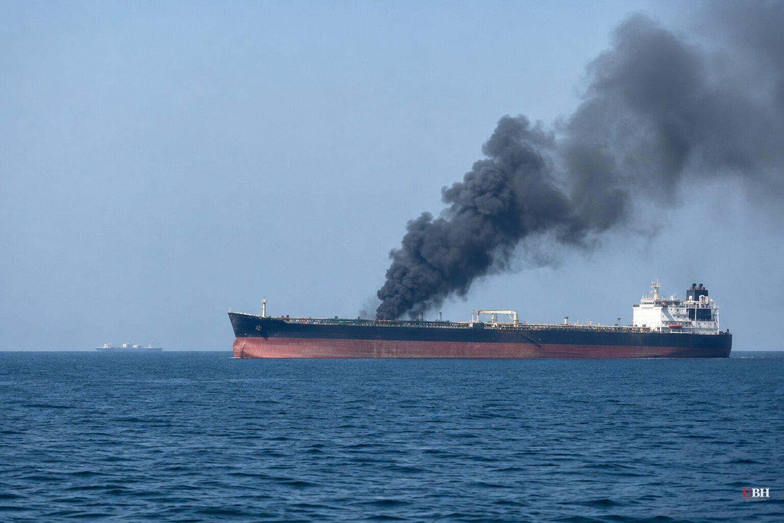 Iran Navy Says Tanker Caught Fire in Gulf of Oman With Tracking Off. Name, Cause and Crew Status Not Disclosed