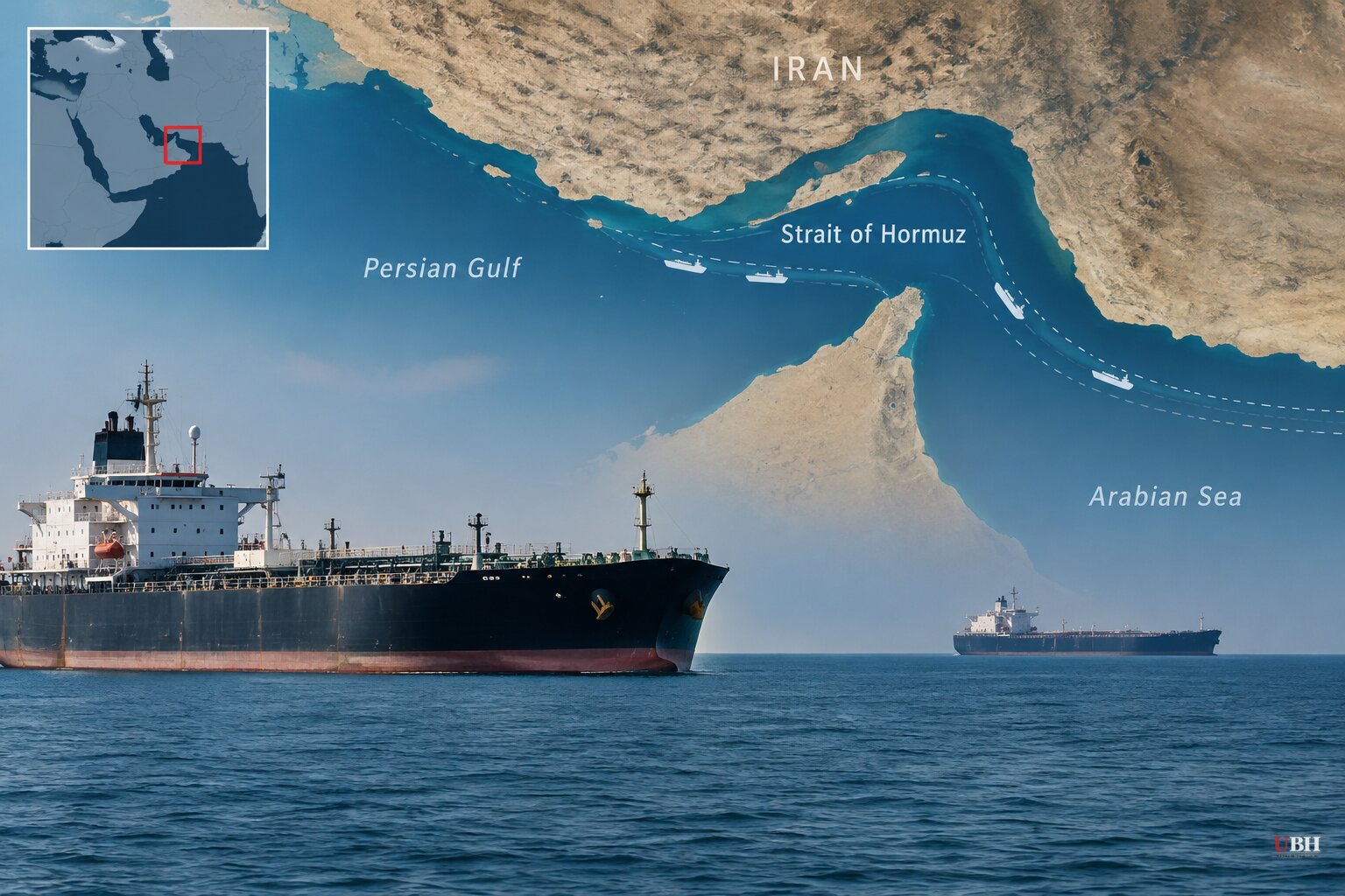 Iran Says Tankers Hit Mines in Southern Hormuz Lane Hours After Trump's Midterm Strike Pledge