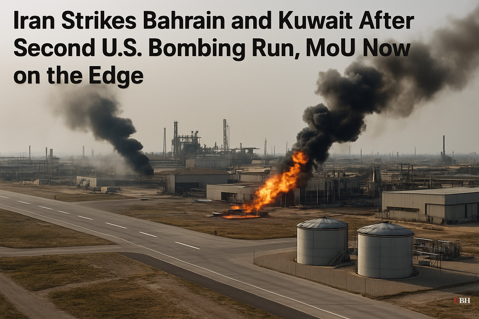 Iran Strikes Bahrain and Kuwait After Second U.S. Bombing Run, MoU Now on the Edge