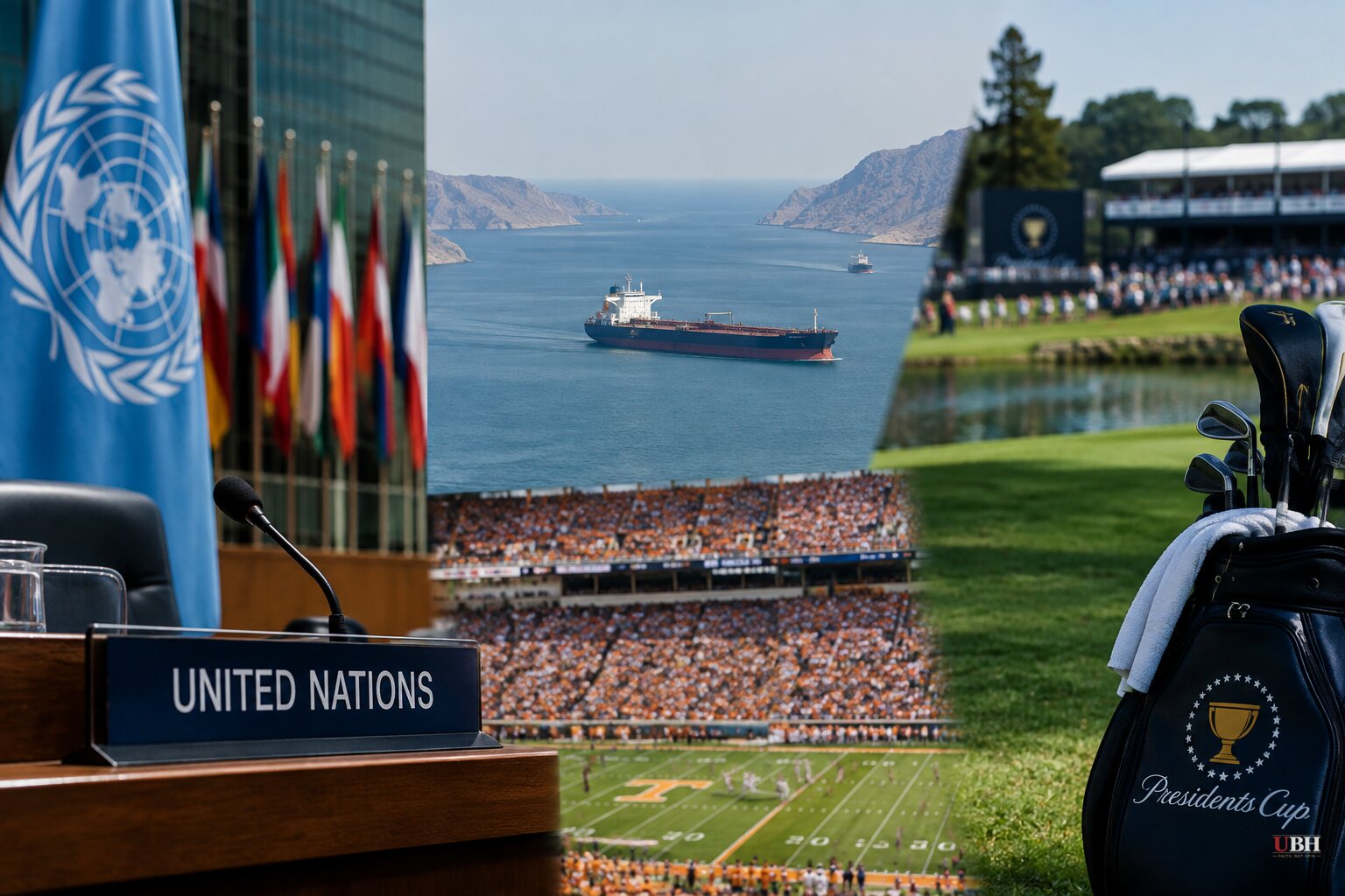 Iran Talks Stall at the UN, Trump Spends the Weekend at the Presidents Cup