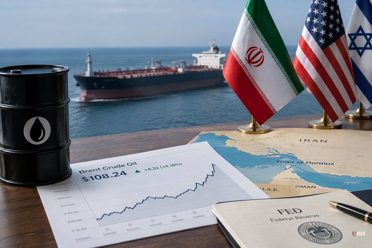 Iran Warns of Retaliation, Oil Tops $108, and the Fed Weighs a Rate Hike Today: A Rough Week for the Global Economy