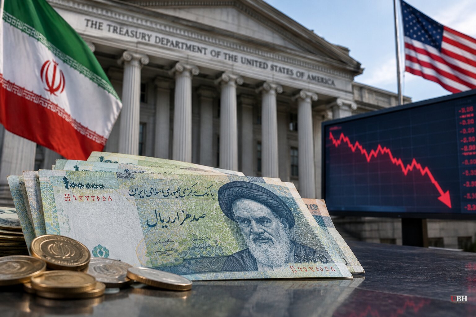 Iran's Rial Collapses 25% in Three Weeks as Treasury Sanctions Bite, While Pentagon Watchdog Flags US Munitions Strain