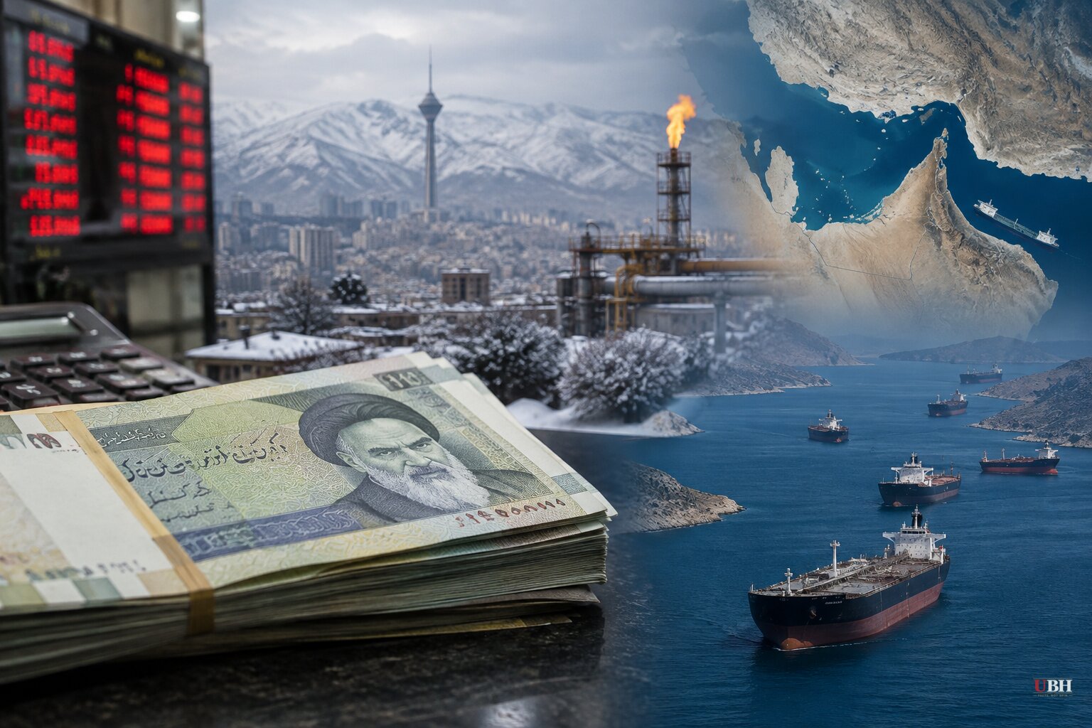 Iran's Rial Hits Record 2.5 Million Per Dollar as Tehran Warns of Winter Gas Shortages and Hormuz Traffic Nears Prewar Levels