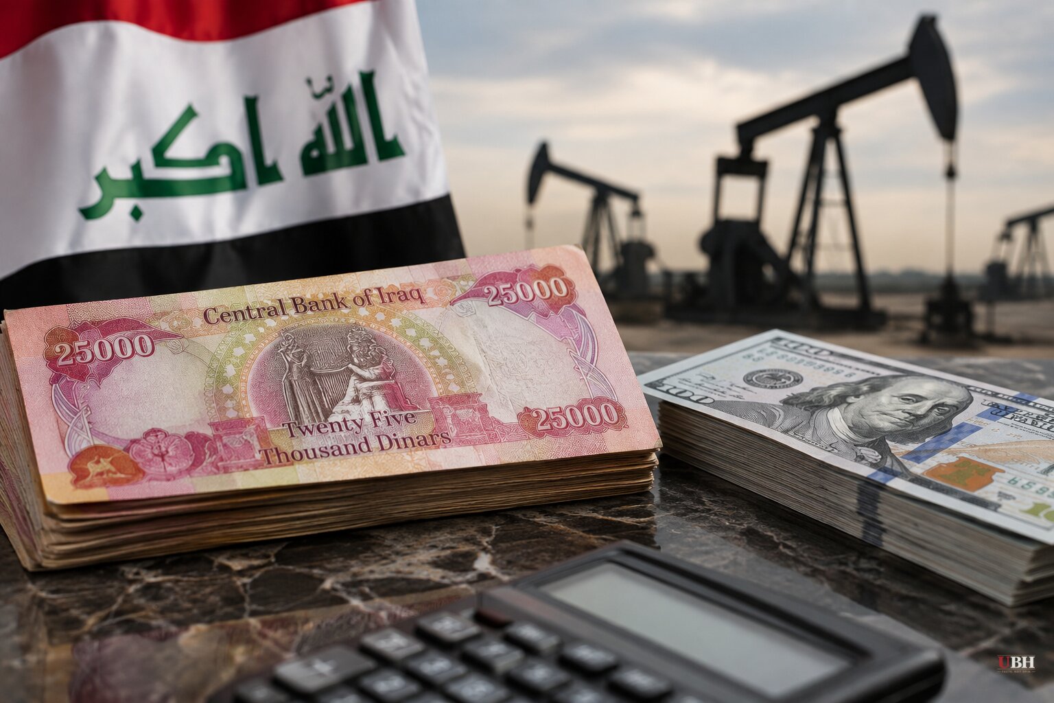 Iraq Devalues Dinar About 13%, Sets Public Dollar Rate at 1,520, as Hormuz Disruption Cuts Oil Revenue