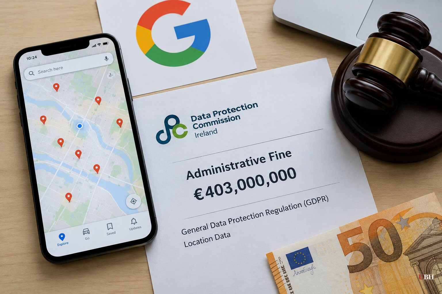 Ireland Fines Google €403 Million for GDPR Violations Over Location Tracking