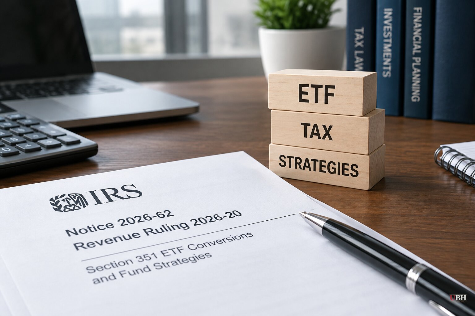 IRS Rules Section 351 ETF Conversions Are Taxable and Opens Comment on Wider Fund Strategies Through Oct. 28
