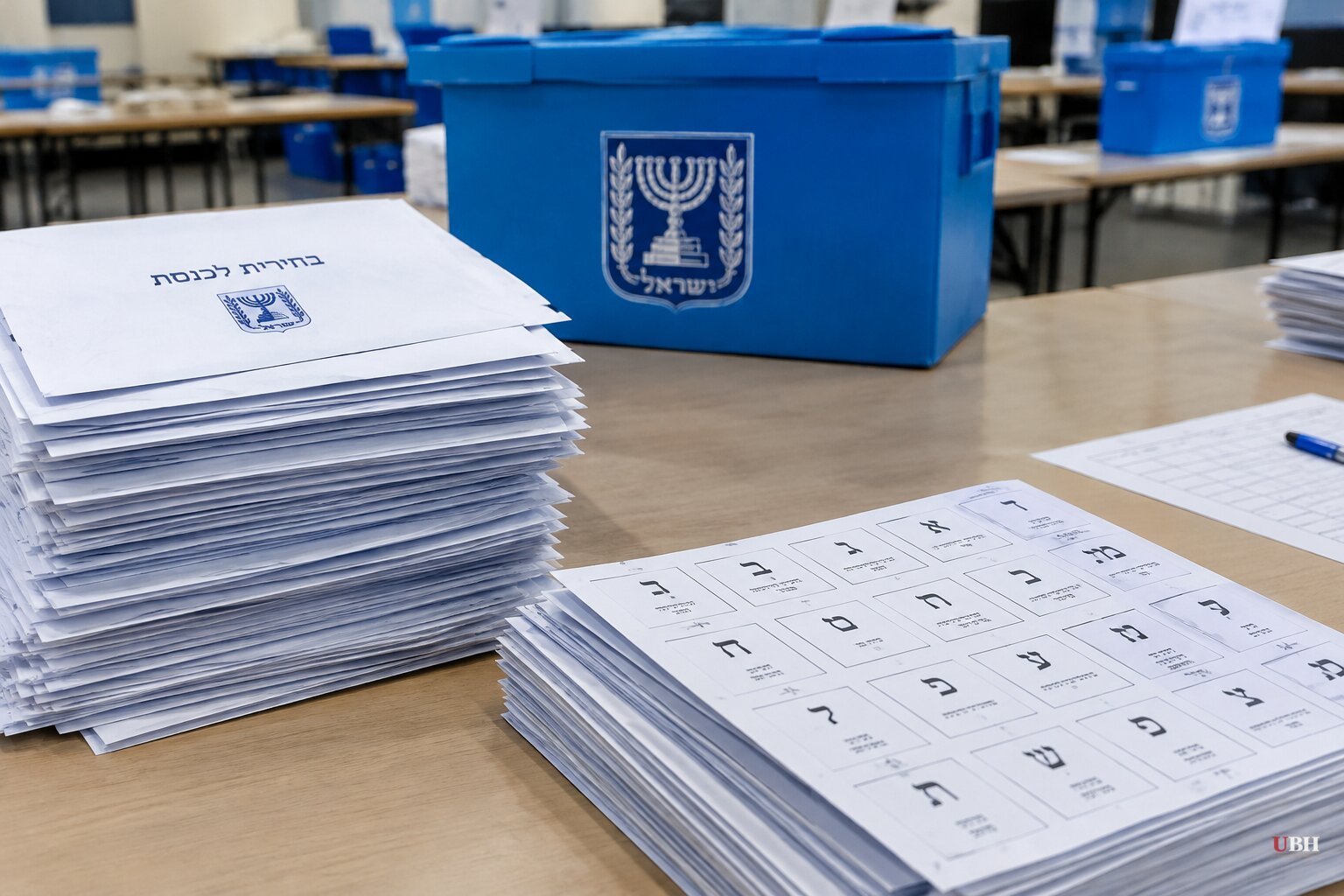 Israel Count Passes 92% With Netanyahu Bloc Near 54 Seats, Eisenkot's Near 48, and 430,000 Special Ballots Still Pending