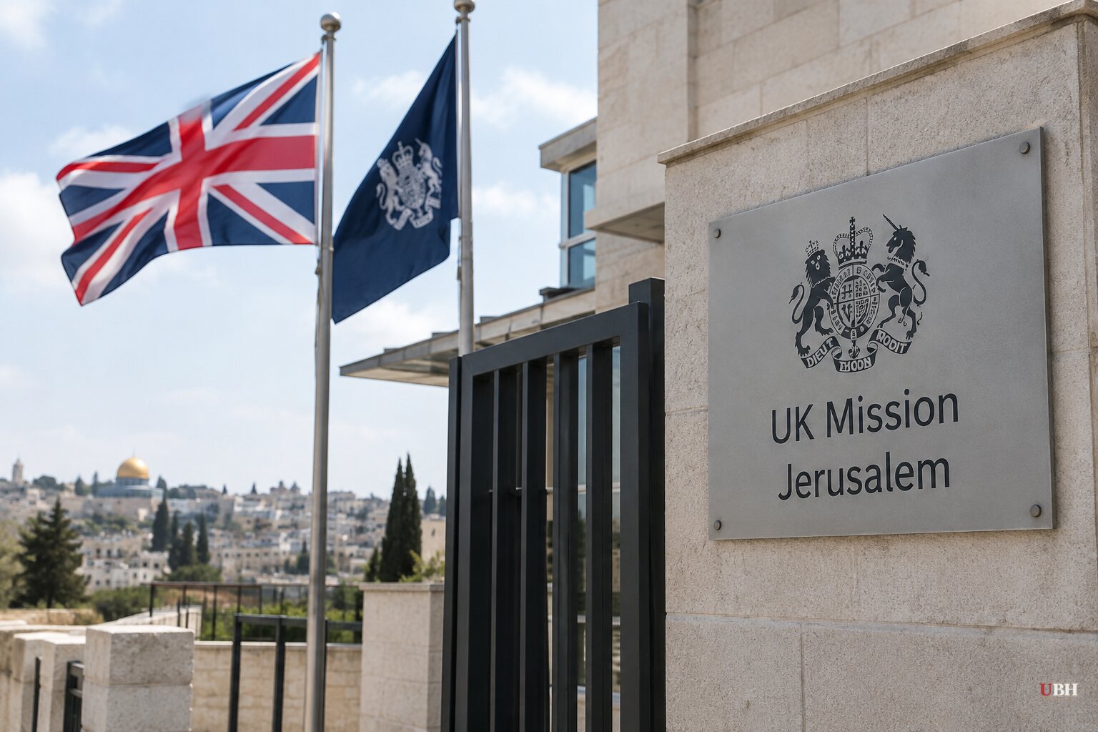 Israel Says British Consulate in East Jerusalem Is Closed, UK Renames It a 'Mission' With Seven Diplomats