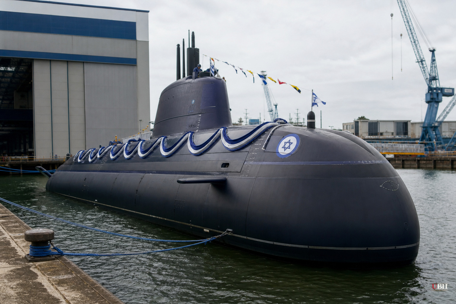 Israel Takes Delivery of $634 Million German-Built Submarine, Its Most Advanced Ever