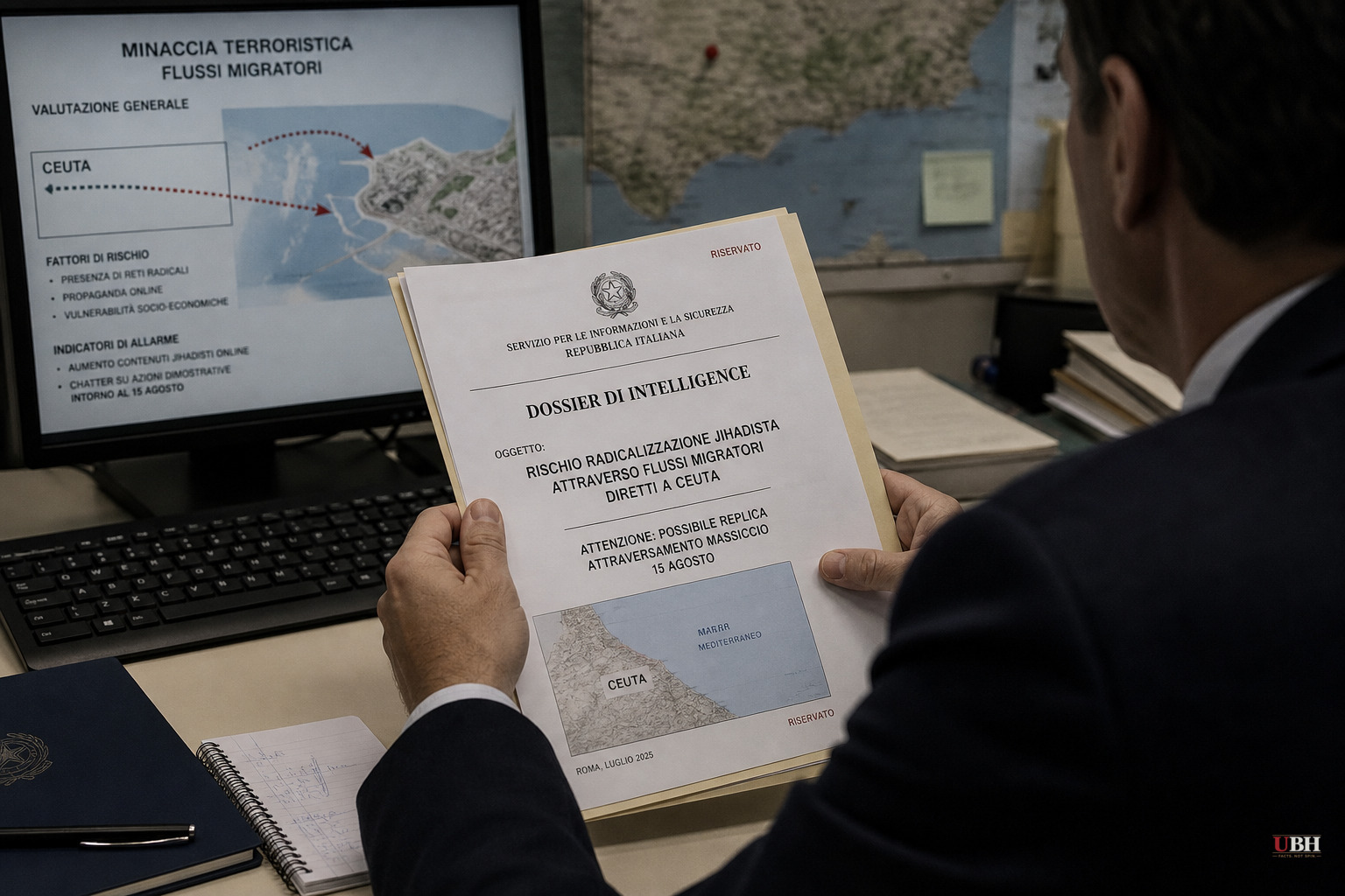Italian Intelligence Dossier Warns of Ceuta Jihadist Recruitment Risk, Flags Possible August 15 Repeat Crossing