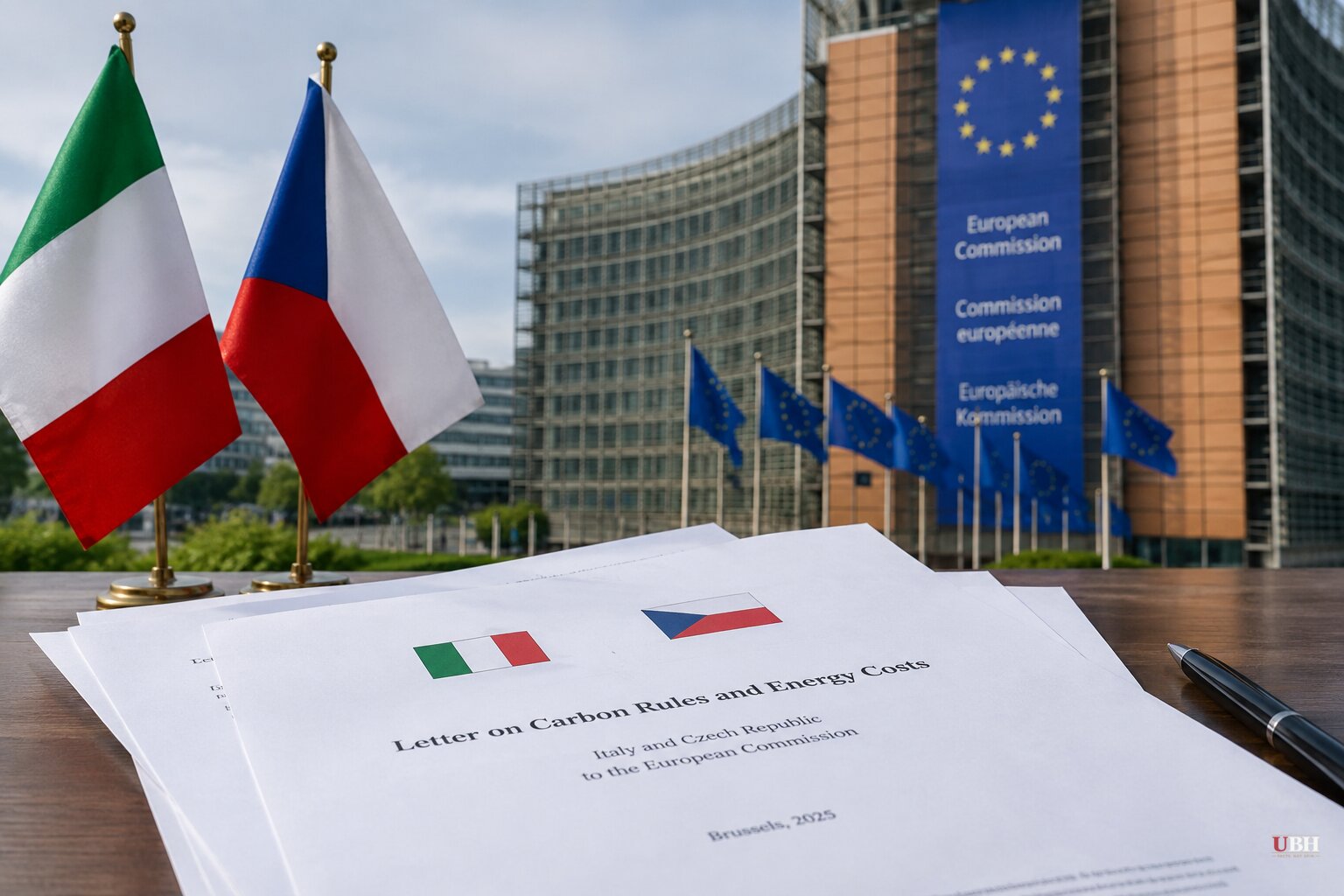 Italy and Czech Republic Lead Push to Delay EU Carbon Rules Days Before Brussels Summit