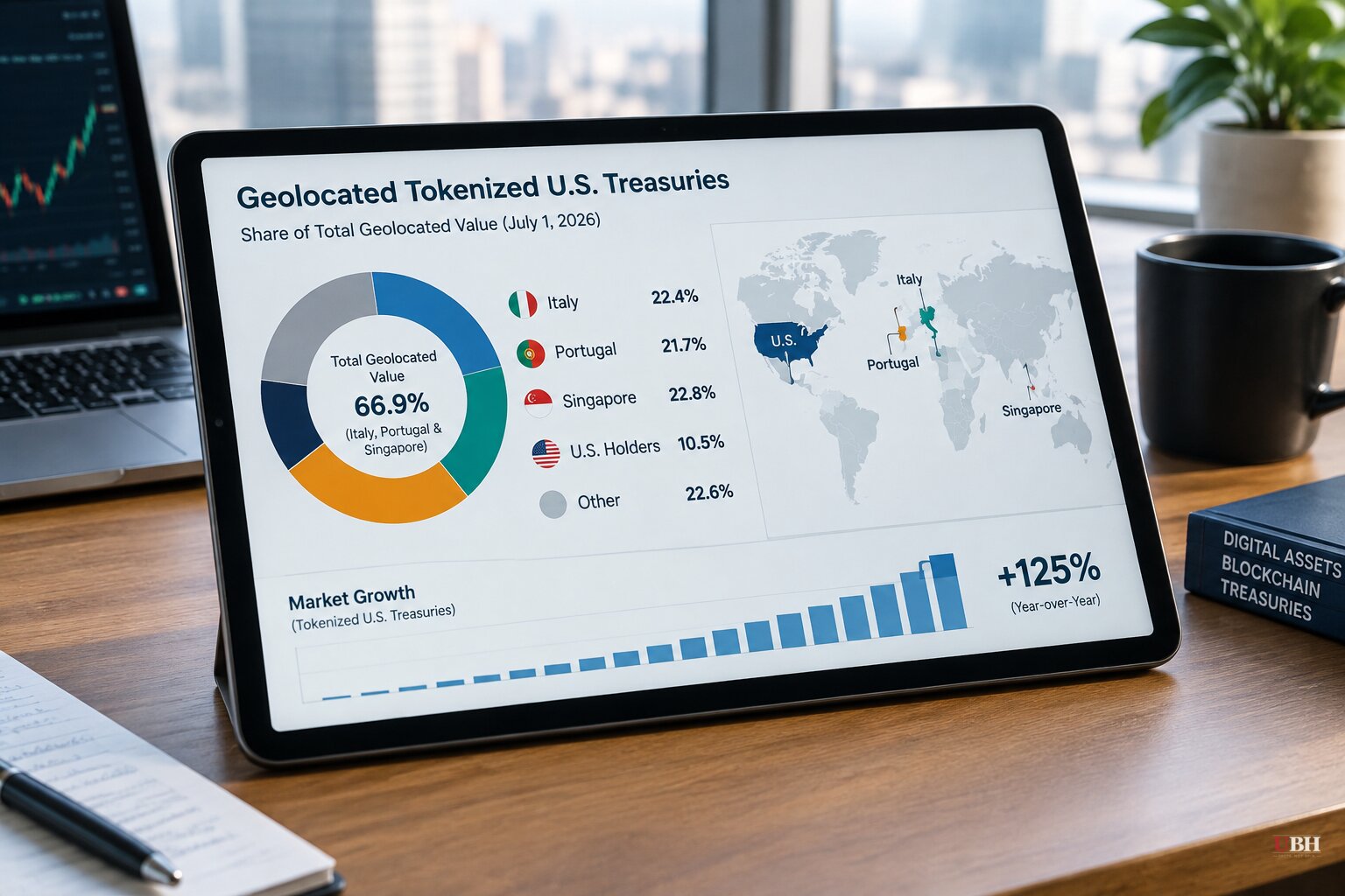 Italy, Portugal and Singapore Held 66.9% of Geolocated Tokenized Treasuries, U.S. Holders 10.5%, Chainalysis Says