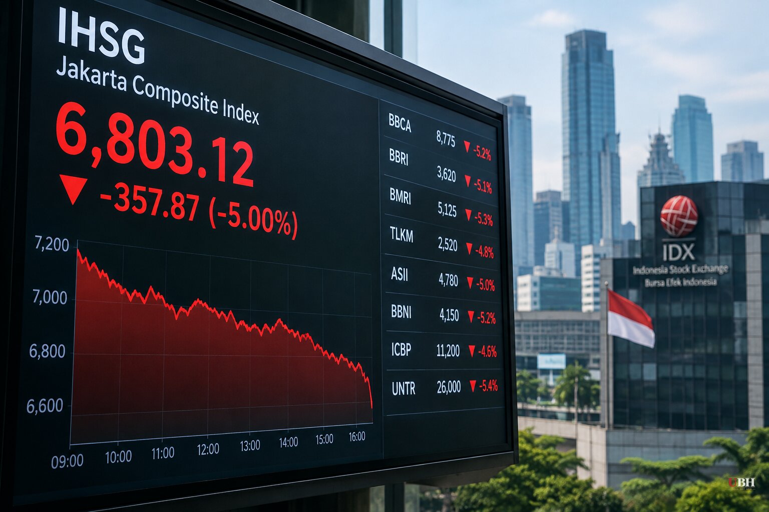 Jakarta Stocks Fall Another 5% to Lowest Since 2020 After MSCI Proposes Standalone Status for Indonesia