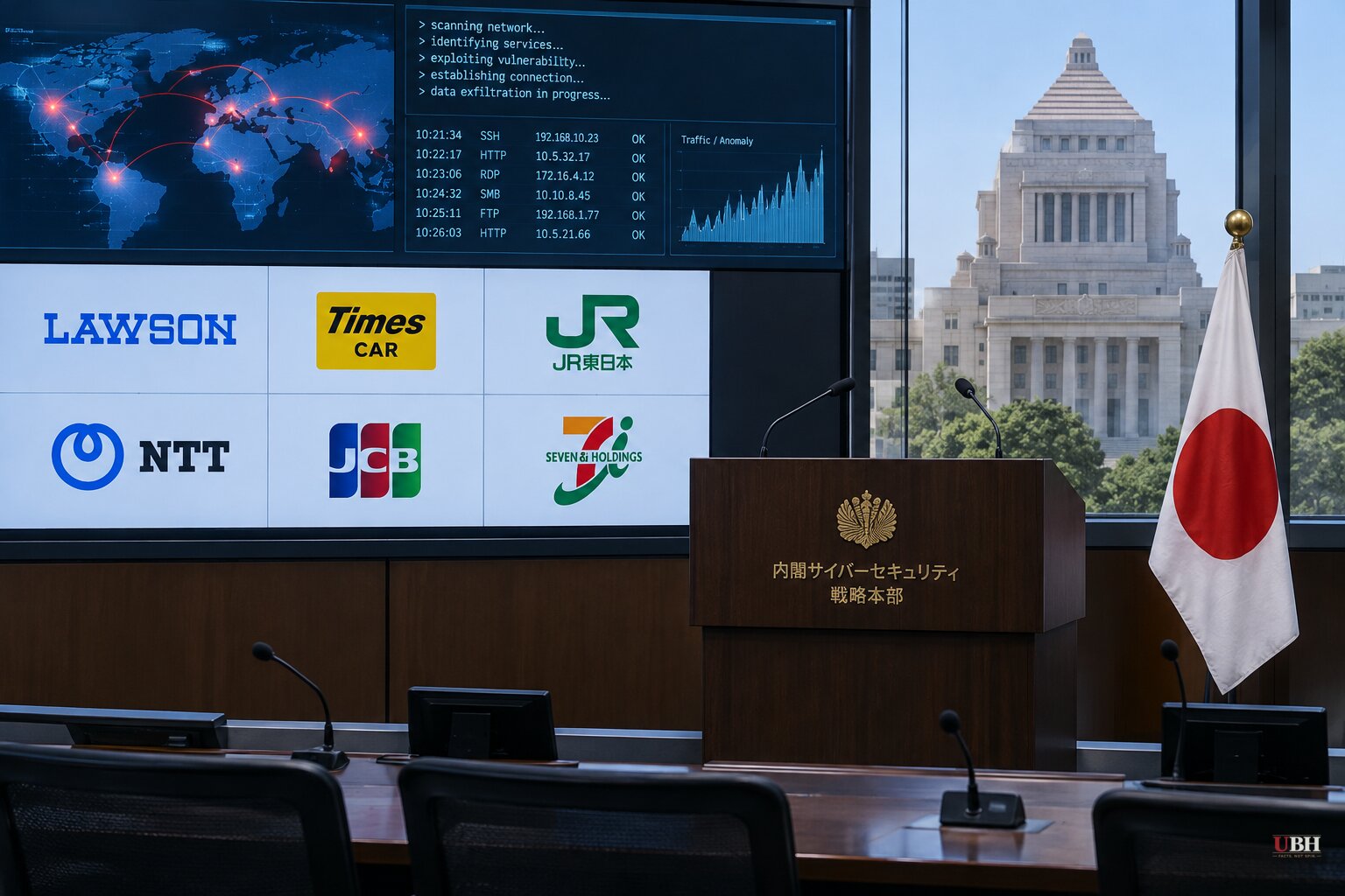 Japan Declares Cyberspace Emergency After Attacks on More Than 20 Major Companies