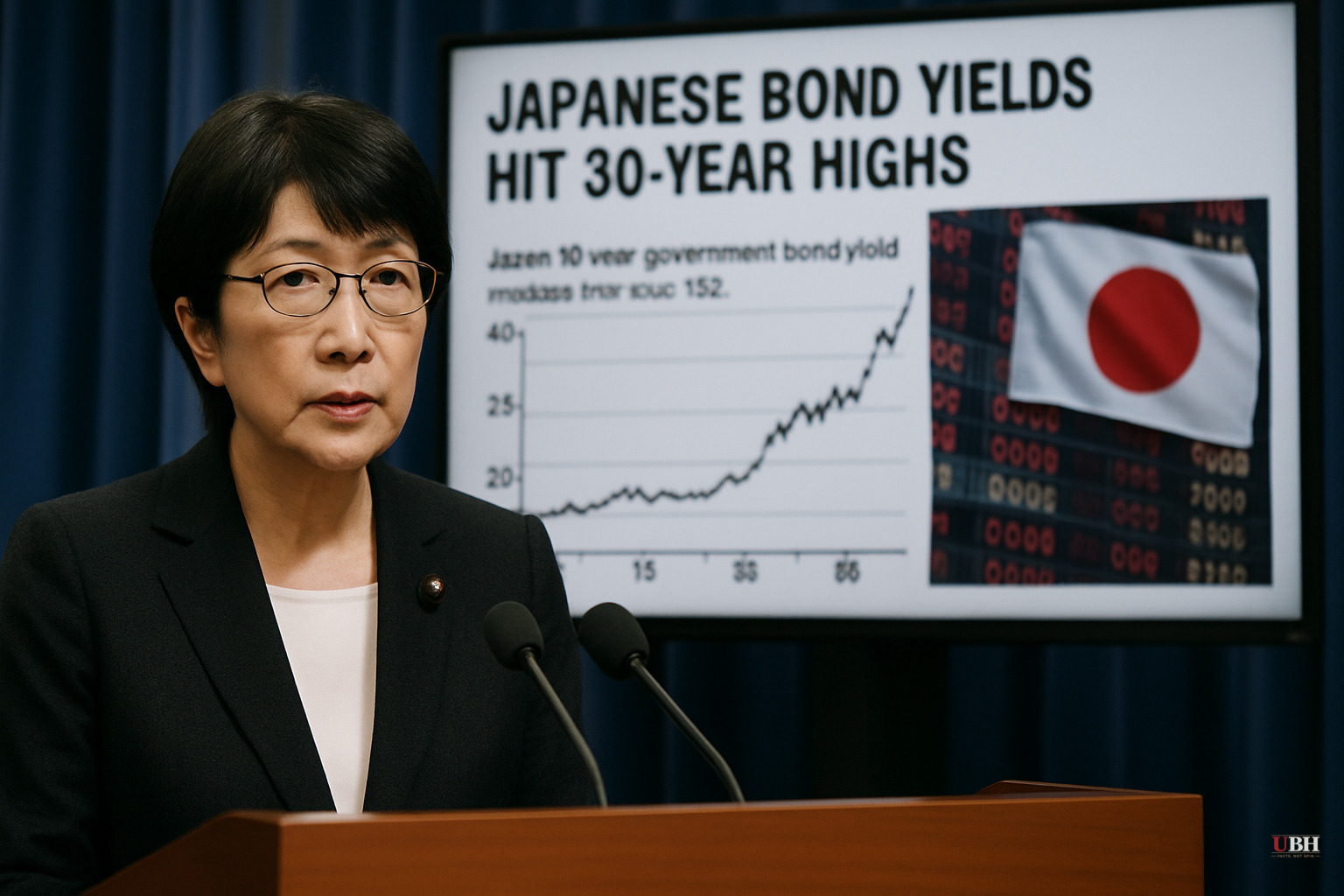 Japanese Bond Yields Hit 30-Year Highs as Tokyo's Spending Plans Spook Markets