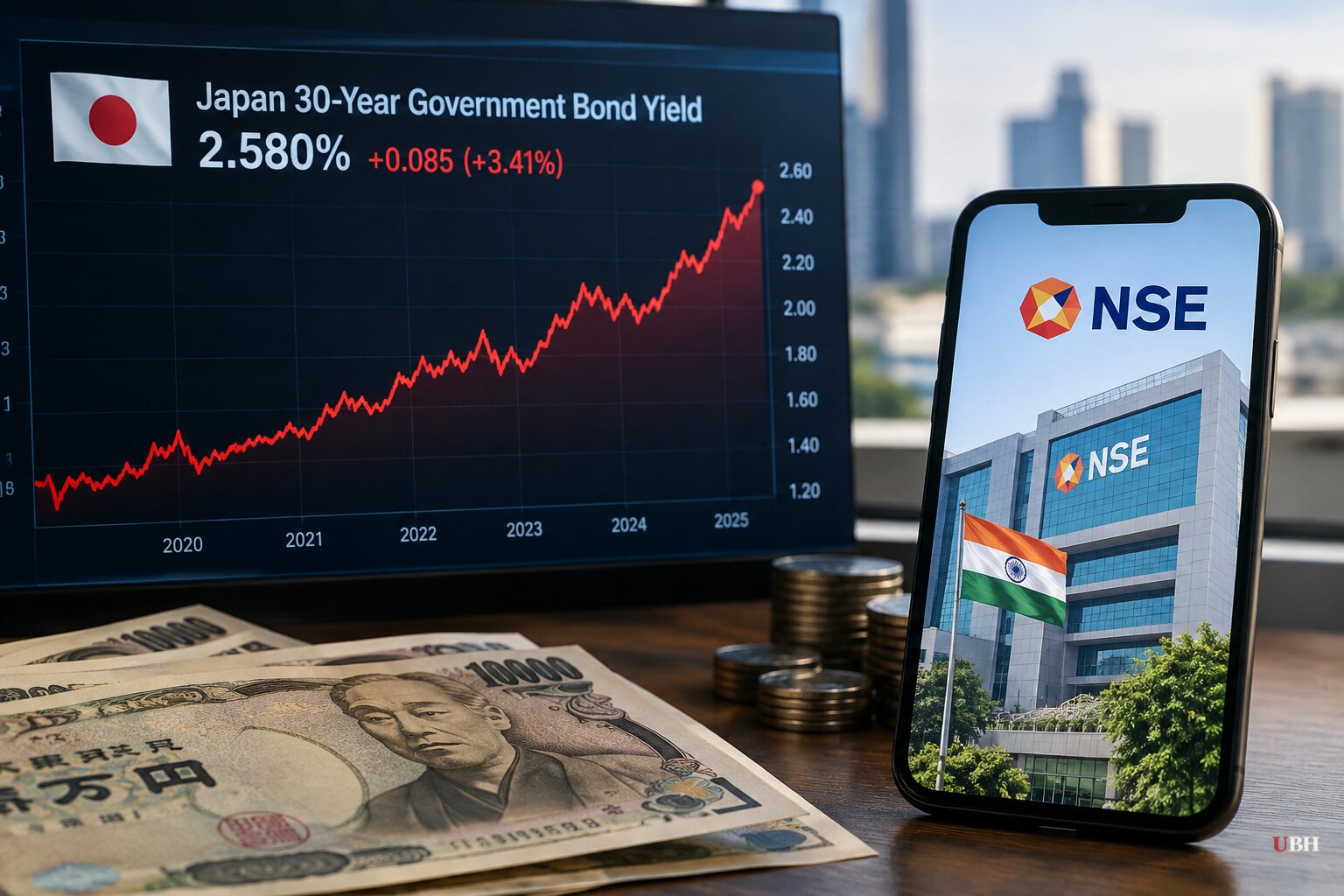 Japan's 30-Year Bond Yields Hit Record Highs While India's Stock Exchange Preps a $3.2 Billion IPO
