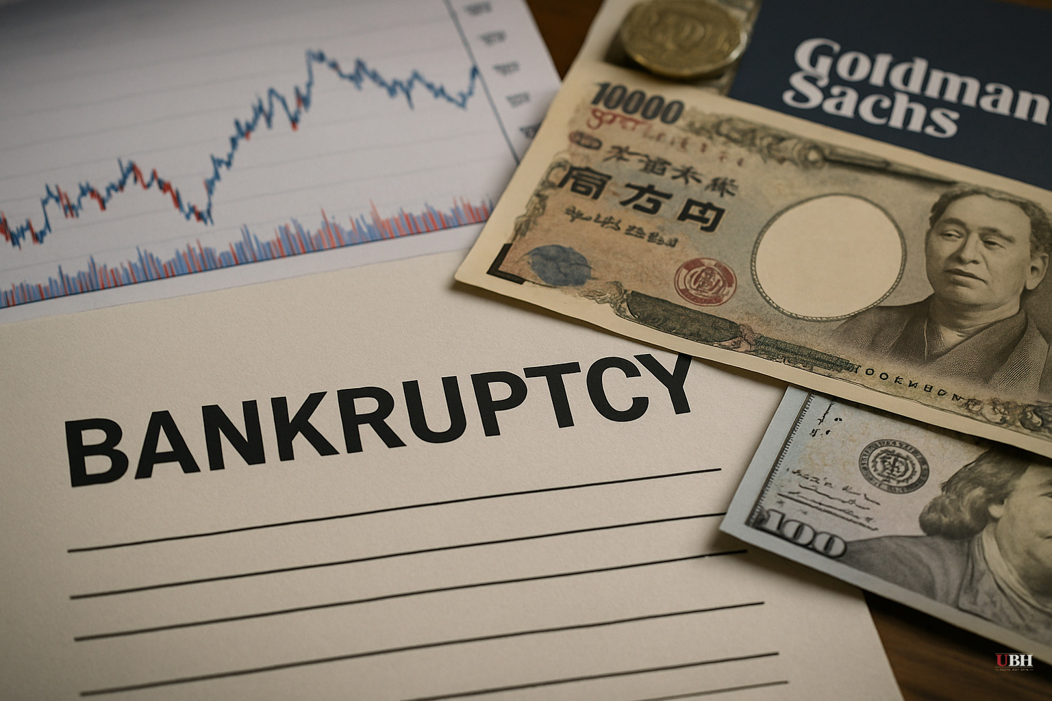 Japan's Bankruptcy Toll Climbs as the Yen Hovers Near a 40-Year Low and Goldman Sachs Revises Its Forecasts Higher