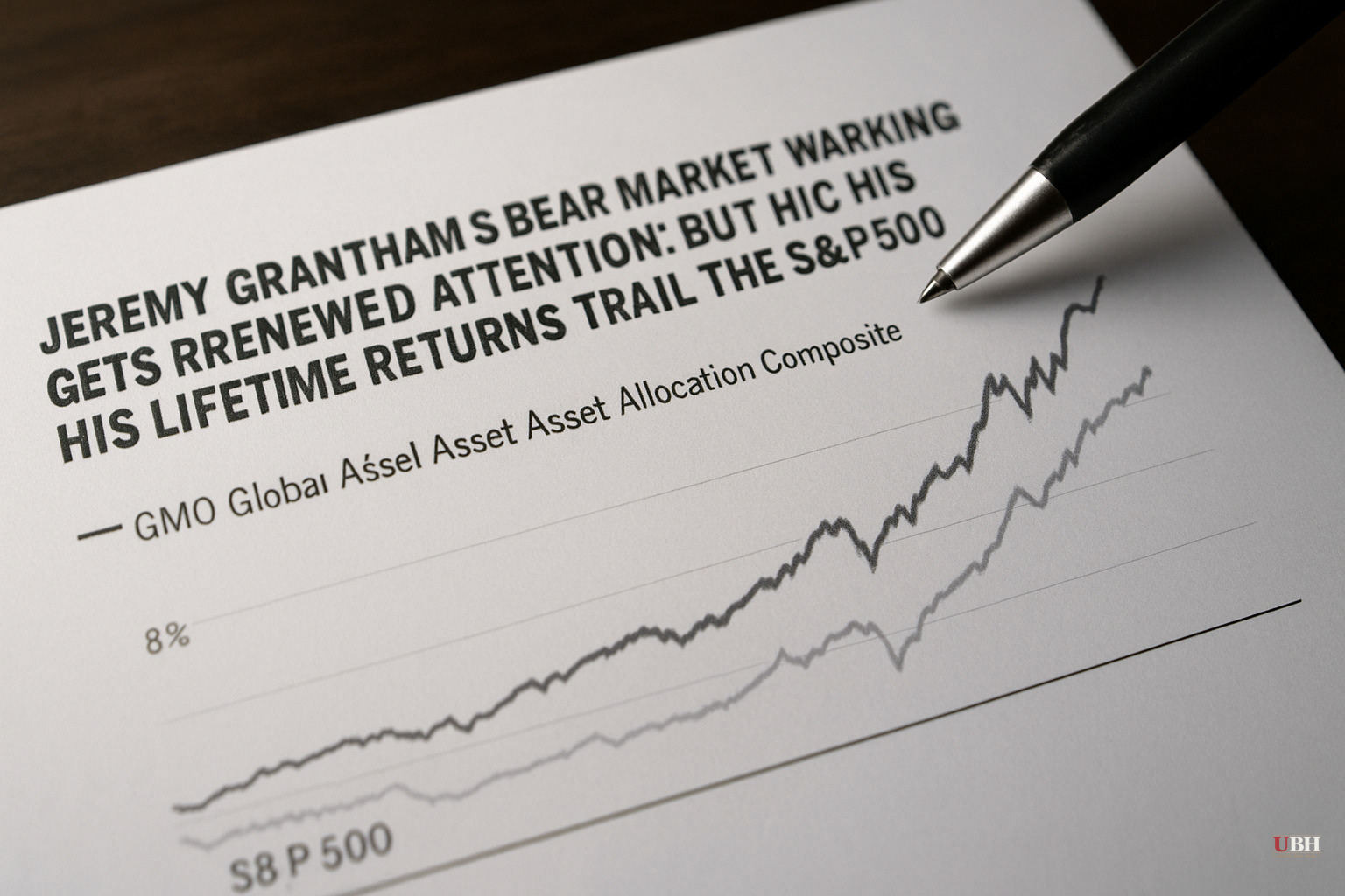 Jeremy Grantham's Bear Market Warning Gets Renewed Attention, but His Lifetime Returns Trail the S&P 500