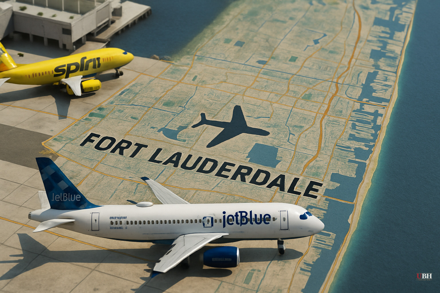 JetBlue Grows to 36% Market Share at Fort Lauderdale After Spirit's Collapse, Plans 150 Daily Flights by Winter