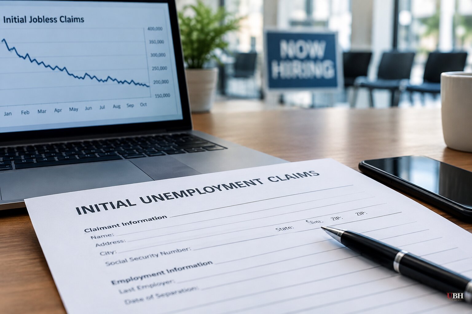 Jobless Claims Fall to 194,000, Near a 57-Year Low, While Hiring Stays Weak